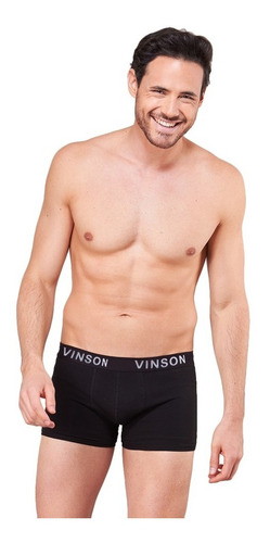 Boxer Algodon Premium Negro Slim Fit Ideal Regalo