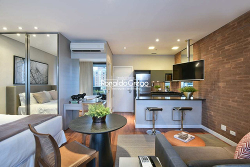 Imagem 2 de 15 de Apartamento Com 1 Dorm, Vila Olímpia, São Paulo, Cod: 3025 - A3025