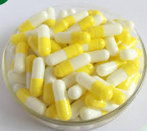Capsula Vacía Amarillo / Blanco # 0