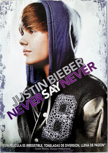 Justin Bieber. Never Say Never. En Dvd