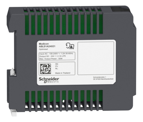 Abls1a24021 Plc Regulated Power Supply, 100 To 240v Ac, 24v