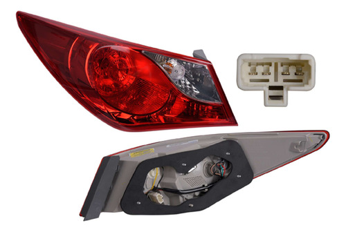 Par Calaveras Ext P/hyundai Sonata 2011 2012 2013 2014 Depo