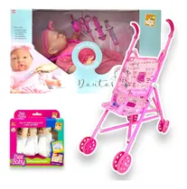 Comprar Set Bebote Suave Doctor Con Cochecito Pañales Y Accesorios