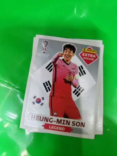 Figurinha Copa Do Mundo Qtar 2022 Heung Min Son Legend Prata