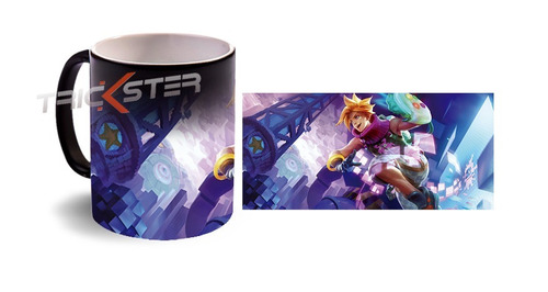 Ezreal Taza Magica Arcadia League Of Legends Personalizada