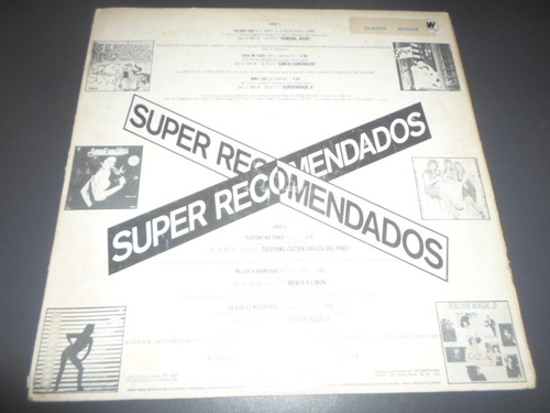 Super Recomendados Sutien Carlos Del Pino Fiordaliso Vinilo