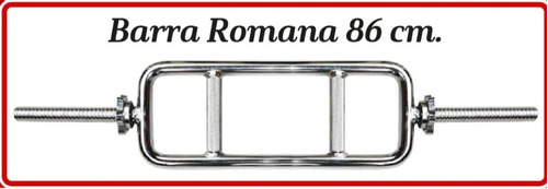 Barra Romana Standard 1   Cromad Y Roscada, Diamt 34 