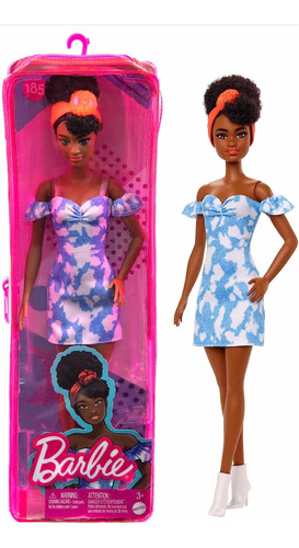 Barbie Fashionistas - Muñeca #185 Con Botas Y Accesorios