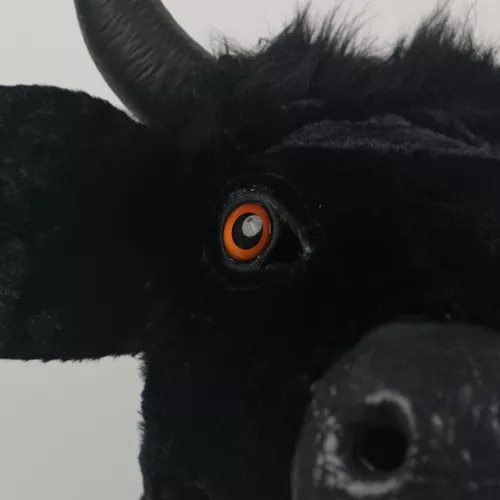 Máscara De Cabeza De Toro Realista Para Halloween 2024