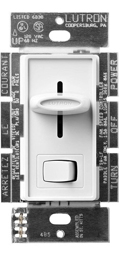 Lutron Electronics, Sfsq-lfh-wh, Control De Velocidad De Ven