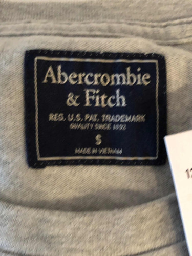 Remera Abercrombie Talle S Nueva Original