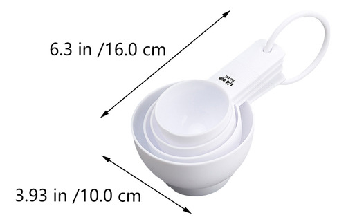 1 Conjunto De Colheres De Medição, Colheres De Medição De Pl