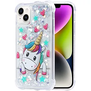 Funda Brillante De Navidad Compatible iPhone 14 Plus, F...