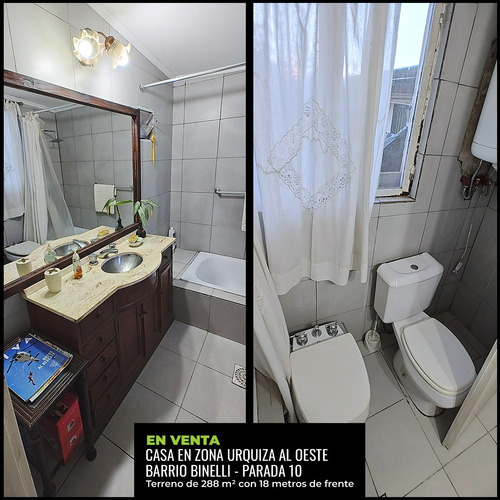 Casa En Urquiza Al Oeste Parada 10 Barrio Binelli