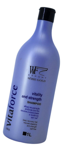 Shampoo Tratamento Fortalecimento Vitaforce 1 L Wf Export