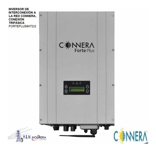 Inversor Forteplus Interconexion Red Cfe Trifásico 6 Kw 230v