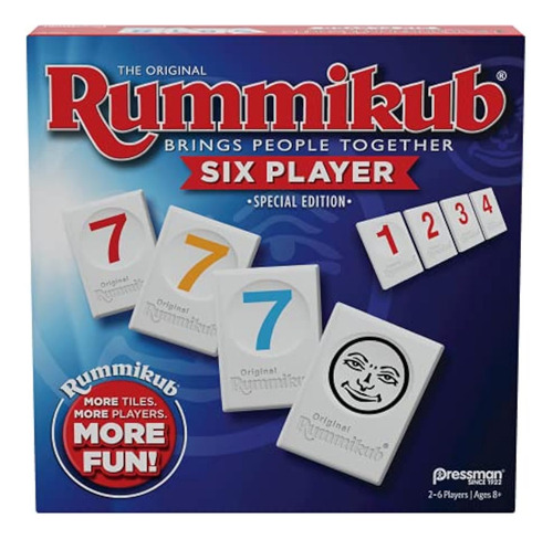 Edição Rummikub Six Player - O Rummy Clássico