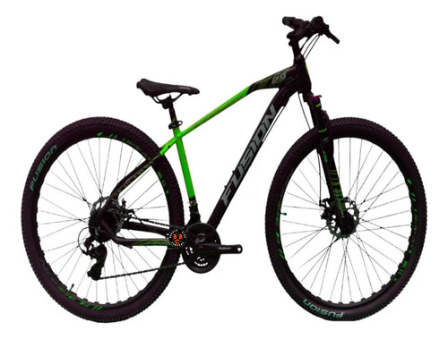 Bicicleta Fusion Korbin Mtb 27 Vel Shimano Freno Hidráulico 