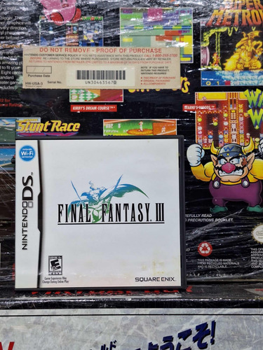 Final Fantasy 3 Nintendo Ds Original Completo Buen Estado