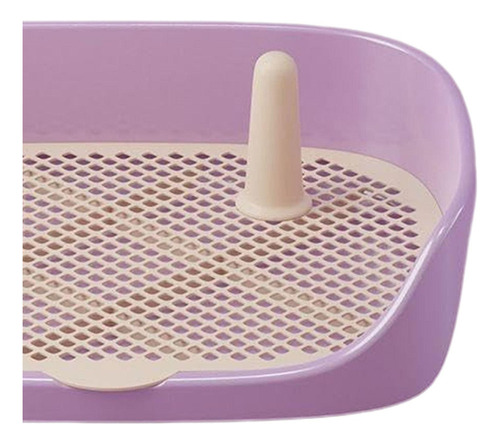 Entrenamiento De Perros Orinal Inodoro Púrpura 40x30x11cm