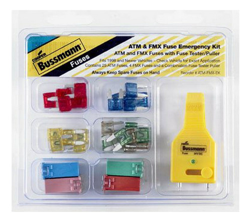 Kit De Emergencia Para Co Cooper Bussmann Atm-fmx-ek Kit De 