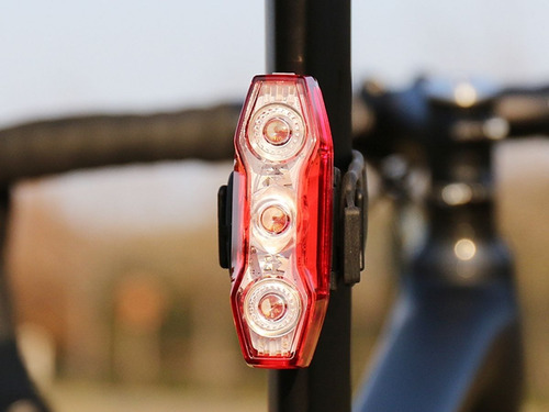 Luz Bicicleta Trasera | Cateye Viz-450 Lumens - 65 Hs - Usb Color Rojo
