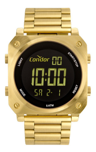 Relógio Condor Masculino Cofo018ac/4d Digital Alarme
