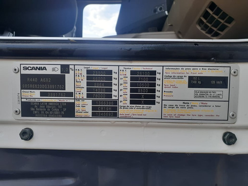 Scania R440 6x2 Highline