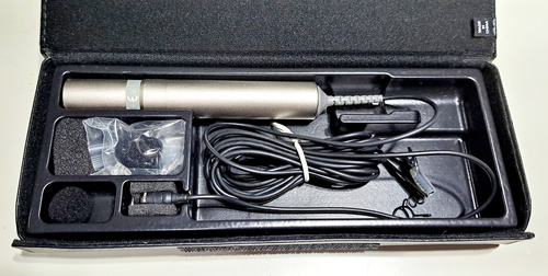Microfone Condensador Sony Ecm-44b - Qualidade Profissional Prateado (Usado)