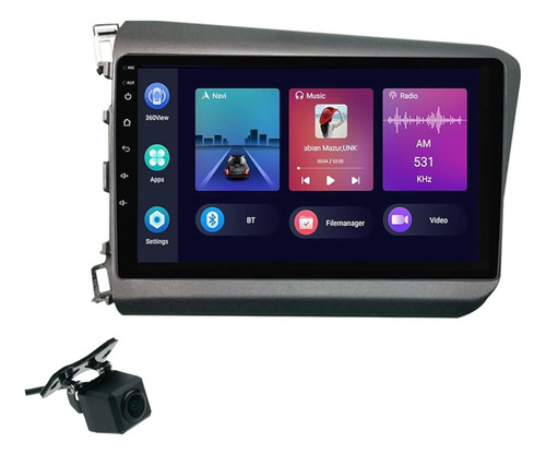Radio Multimedia De 9 Honda Civic