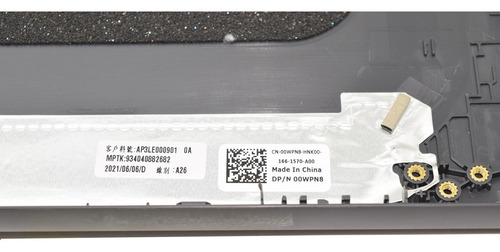 Novo Para A Capa Traseira Lcd Inspiron 3510 3511 00wpn8