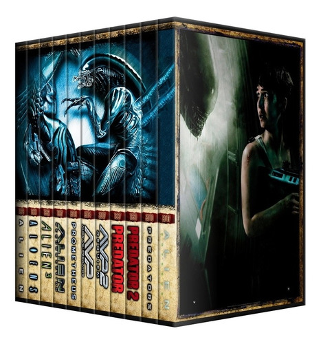 Alien Vs Predator Saga Completa Colección Dvd Latino