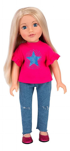 Muñeca De Colección Lucie Designafriend 46cm Doll