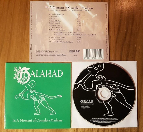Galahad - In A Moment Of Complete Madness ( Con Bonus) 
