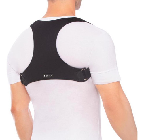 Corrector Postura Espalda Postural Espaldera Hombre Neoprene