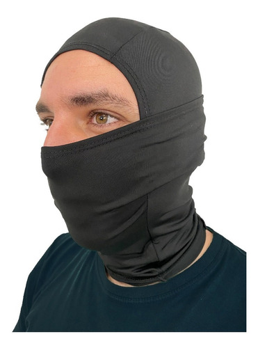 Touca Ninja Profissional Resistente Frio Proteção Uv50 Cor Preto