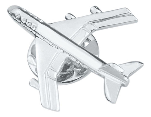 4 Broche De Avião Blesiya Broche De Prata Modelo De Caça