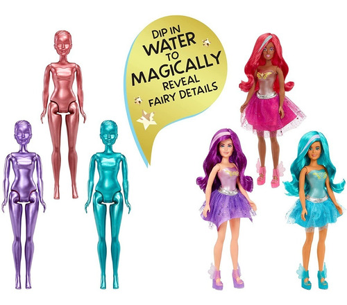 Mga Muñeca Dream Ella Hadas Cambia De Color Surprise