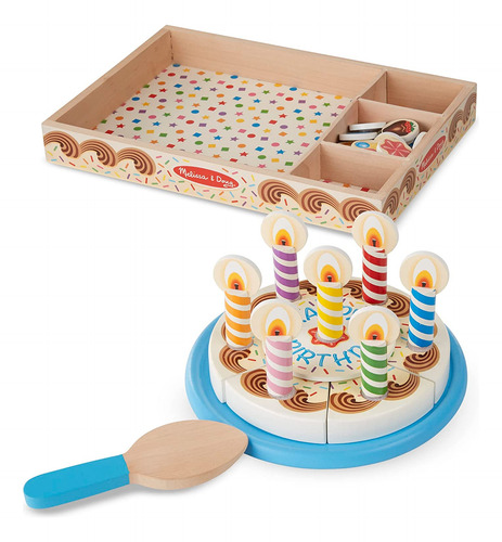 Melissa Doug, Pastel De Fiesta De Cumpleaños, Juego Con Ali