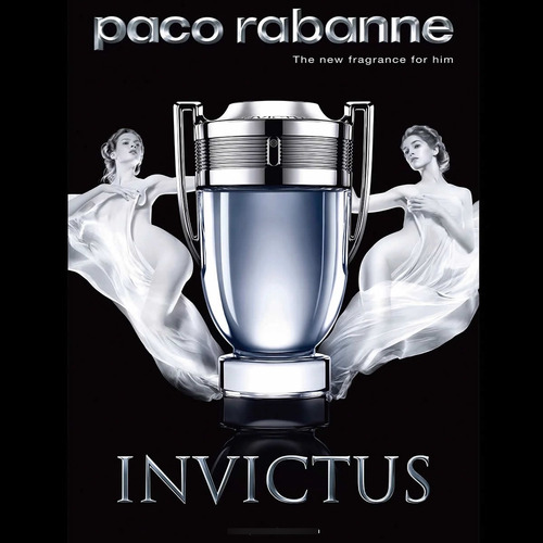 Perfume De Hombre Rabanne Invictus Edt X 100 Ml Persistente