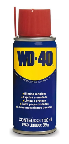 Spray Wd-40 Produto Multiusos - Penetra Limpa Protege 100ml