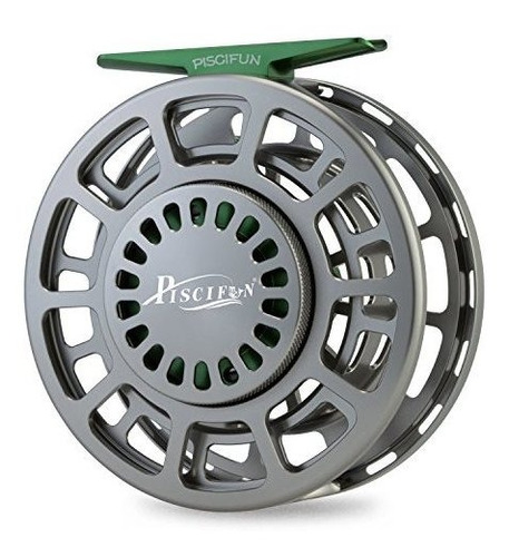 Piscifun Carrete Pesca Totalmente Sellado Mosca Grande Cnc