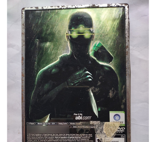 Splinter Cell Chaos Theory Limited Edition Playstation 2 Ps2 (Usado)