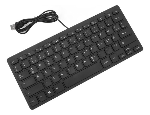 Teclado Bilingüe De 78 Teclas Ultradelgado Plug And Play