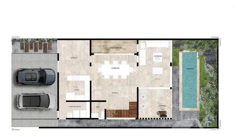 Casa En Venta En Playa Del Carmen Valenia