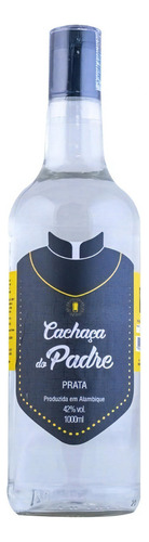 Cachaça Do Padre Prata 1000ml