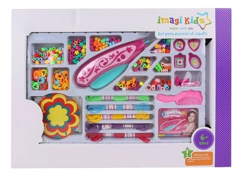 Set De Juego Imagi Kidz Para Decorar El Cabello Jwzs-4