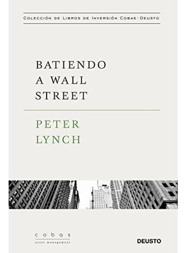 Libro Batiendo A Wall Street - Peter Lynch