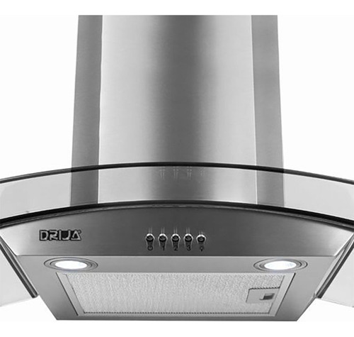 Campana 60cm Acero Inoxidable Led 2 Filtros Alum