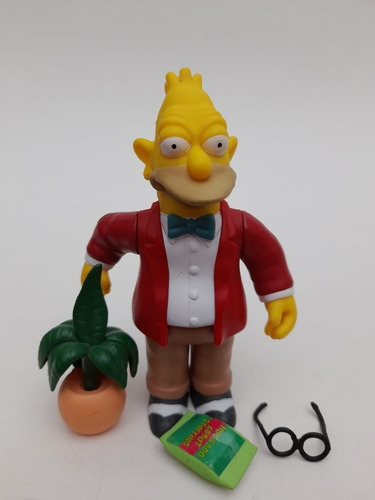 Abraham Simpson. Los Simpson Playmate. Original Con Accesori